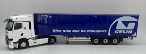 ELI118324 - RENAULT T High 4x2 2021 mit 3-Achs-Planenauflieger Tautliner - Transports GELIN