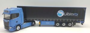 ELI118326 - SCANIA 590 S V8 4x2 mit Planenanhänger Tautliner 3 Achsen - Transport ULTIMEX