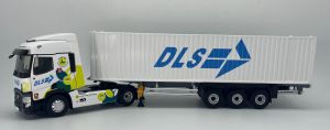 ELI118370 - RENAULT T 480 4x2 mit Containertür und Container - Transport DLS