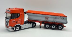 ELI118371 - SCANIA 500S 4x2 mit Kippmulde 3 Achsen Transports JAMET