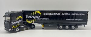 ELI118374 - SCANIA 500 S 4x2 mit Planenanhänger Tautliner - Transport TEMPO