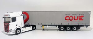 ELI118540 - SCANIA 500 S 4x2 mit 3-Achs-Curtainsider-Anhänger, COUE Transport