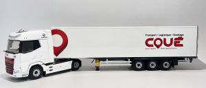 ELI118542 - DAF XG 4x2 mit 3-Achs-Anhänger, COUE Transport