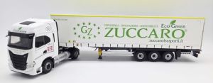 ELI118851 - IVECO S-WAY NP 4x2 mit 3-achsigem Planenauflieger, ZUCCARO TRANSPORTI BIANCO