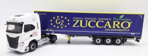 ELI118852 - IVECO S-WAY NP 4x2 mit 3-achsigem Planenauflieger, ZUCCARO TRANSPORTI BLU