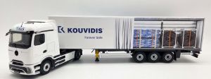 ELI118886 - MERCEDES-BENZ eActros 600 4x2 mit 3-Achs-Planenauflieger (KOUVIDIS)