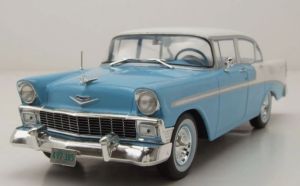 WBXWB124248 - 1956 Chevrolet Bel Air 4-Türer Hardtop, Blau-Weiß