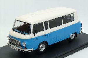WBXWB124253 - 1970 Barkas B1000 Bus, Blau-Weiß