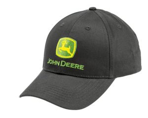 MC13080000BK - JOHN DEERE Schwarze Markenkappe