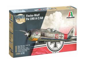 ITA1490 - Focke-Wulf FW-190 A-8/F Militärflugzeug zum Zusammenbauen und Lackieren