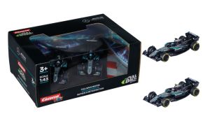 CARRERA15813036 - 2er-Pack MERCEDES-BENZ AMG F1 (Friktionsantrieb) – W16 E Performance G. Russell #63 / W16 E Performance K. Antonelli #12