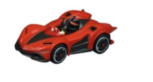 CARRERA15817074-B - Rotes SONIC The Hedgehog-Auto mit Friktionsmotor - Shadow