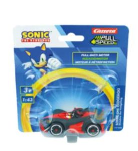 CARRERA15818326 - Reibungsauto SONIC the Hedgehog in Blisterverpackung – schwarz – Shadow
