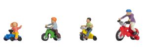 NOC15908 - Kinder auf Fahrrädern