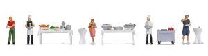 NOC16276 - 5 thematisch passende Figuren und Accessoires - Buffet