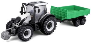 BUR31676 - VALTRA N174 weiß mit Anhänger