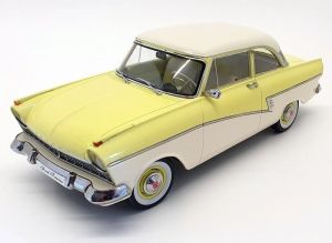 KKS180273 - FORD Taunus 17M P2 1957 Gelb und Weiß - Limitiert auf 750 Exemplare.