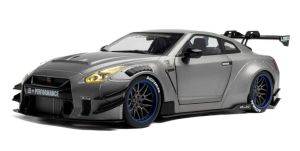 SOL1805815 - NISSAN GT-R mit Liberty Walk Bodykit 2.0 2023 Silber