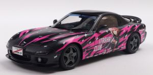 SOL1810605 - MAZDA RX7 FD3RS 1999 schwarz und rosa – SOLIDO WORKS ITASHA CLUB