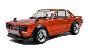 SOL1813003 - NISSAN Skyline C10 - HAKOSUKA SOLIDO WORKS 1970 Metallic Orange