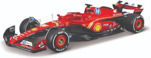 BUR26823L - Set – FERRARI SF-24 #16 mit Fahrer C. Leclerc