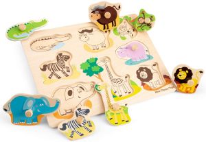 NCT10431 - 8-teiliges Holzpuzzle Safari