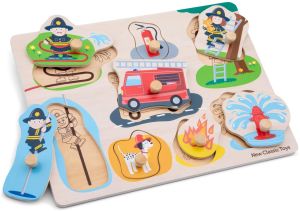 NCT10433 - Puzzle 8 Teile Feuerwehr - Holz