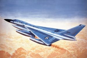 ITA1142 - B-58 Hustler Kampfflugzeug zum Zusammenbauen und Lackieren