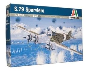 ITA1290 - S.79 Sparviero-Flugzeug zum Zusammenbauen und Lackieren