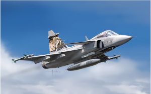 ITA1306 - Jagdflugzeug JAS 39 Gripen zum Zusammenbauen und Lackieren