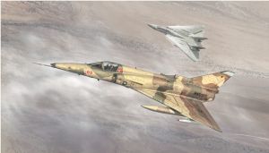 ITA1397 - F-21A Lion/Kfir C.1 Kampfflugzeug zum Zusammenbauen und Lackieren
