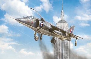 ITA1435 - Harrier Gr.1 Großes transatlantisches Kampfflugzeug zum Zusammenbauen und Bemalen