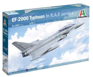 ITA1457 - Kampfflugzeug Eurofighter Typhoon EF-2000 zum Zusammenbauen und Lackieren