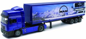 NEW15013 - MAN F2000 LKW mit 3-Achs-Anhänger