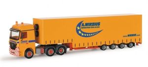 HER155762 - MERCEDES Actros LH02 6x4 mit Tieflader 4 Achsen A.WIRCIUS
