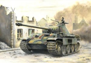ITA15752 - Panzer Sd.Kfz.171 Panther Ausf.A zum zusammenbauen und lackieren