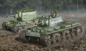ITA15763 - KV-1 / KV-2 Tanks zum Zusammenbauen und Lackieren
