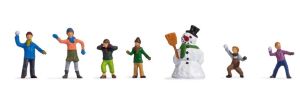NOC15821 - Kinder im Schnee