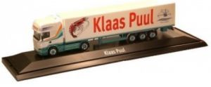 HER1694 - SCANIA R Topline 4x2 mit Kühlanhänger 3 Achsen KLAAS PUUL