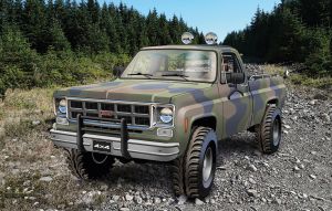 REV17226 - 1978er GMC Big Game Country Pickup zum Zusammenbauen