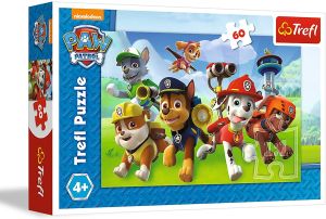 TRF17321 - PAW PATROL 60-teiliges Puzzle: Bereit für Action