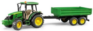 BRU2108 - JOHN DEERE 5115 M mit Anhänger Ech:1/16