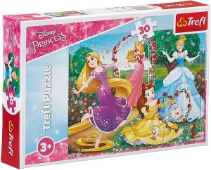 TRF18267 - 30-teiliges Puzzle; um eine Prinzessin zu sein