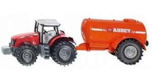 SIK2003 - MASSEY FERGUSON 8690 mit ABBEY Wassertankwagen
