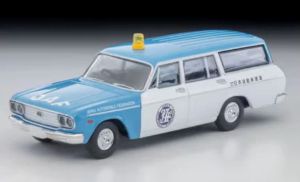 TOMLV-203B - 1966 Toyota Masterline Combi JAF Spec, Weiß und Blau