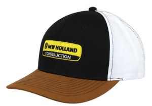 CASNH2201 - Mütze NEW HOLLAND Construction Braun schwarz und weiß