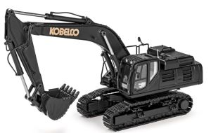 CON2210/04 - KOBELCO SK500LC-10 Raupenbagger mit Baggerschaufel SCHWARZ MATT.