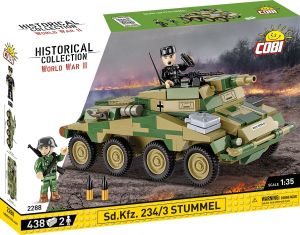 COB2288 - Panzer SD.KFZ 234/3 STUMMEL - 439 Teile