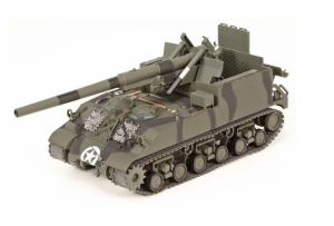 MCITY24220 - M40-Panzer mit 155-mm-Kanone – 991. Feldartillerie-Bataillon, Deutschland, März 1945