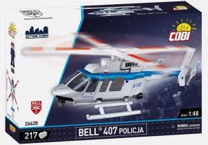 COB26628 - BELL 407 Hubschrauber - Polizei - 217 Teile